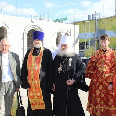 Вечернее богослужение в храме Высокопреосвященнейшего Сергия, Митрополита Барнаульского и Алтайского