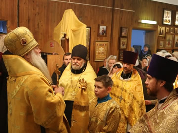 Престольный праздник в Храме Апостола Андрея Первозванного